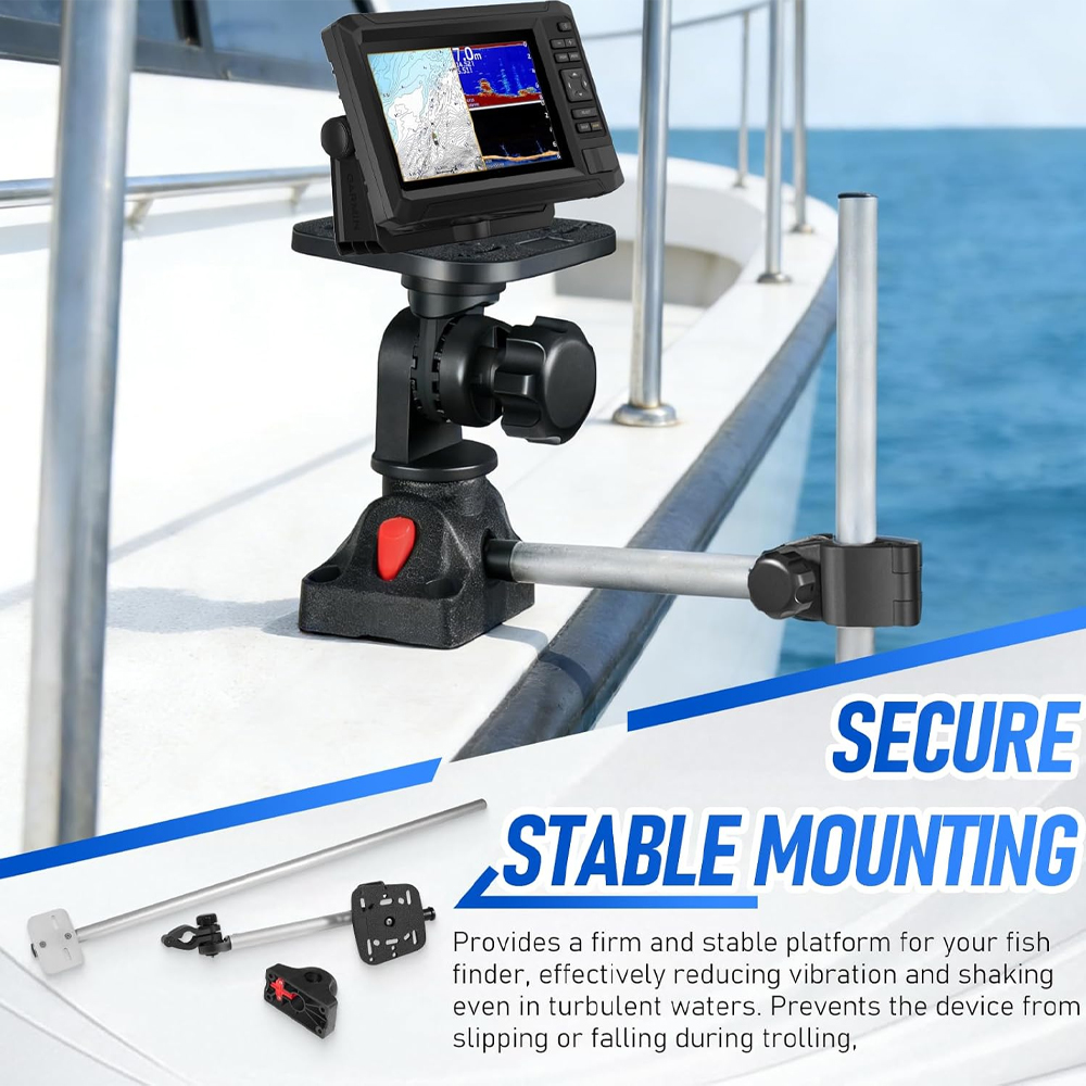 قطعة غيار لحامل جهاز تحديد موا - مراجعة Fish Finder Mount وسعره