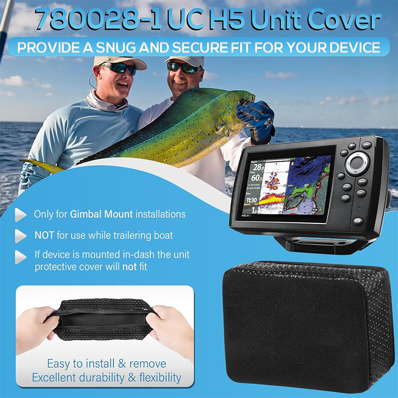 غطاء وحدة تحكم 780028-1 UC H5  - مراجعة Fish Finder Case وسعره