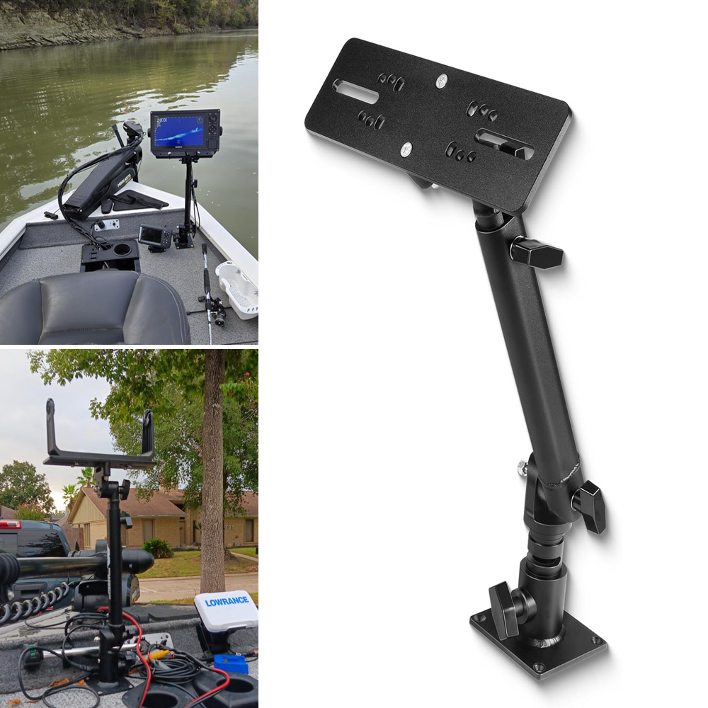 حامل عالمي لأجهزة تحديد مواقع  - مراجعة Fish Finder Mount وسعره