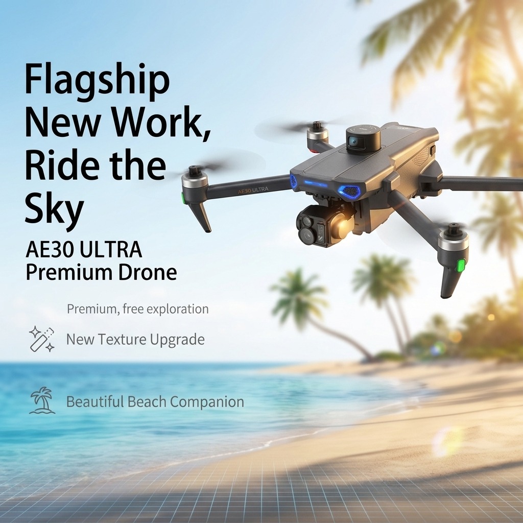 طائرة بدون طيار AE30 Ultra GPS - مراجعة Fishing Gps وسعره