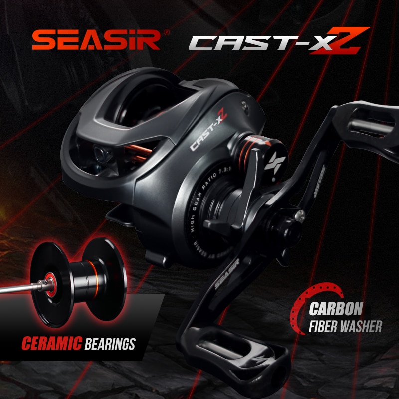 بكرة صب الطعم من SEASIR X2: 1  - مراجعة Kastking Reel Zephyr وسعره